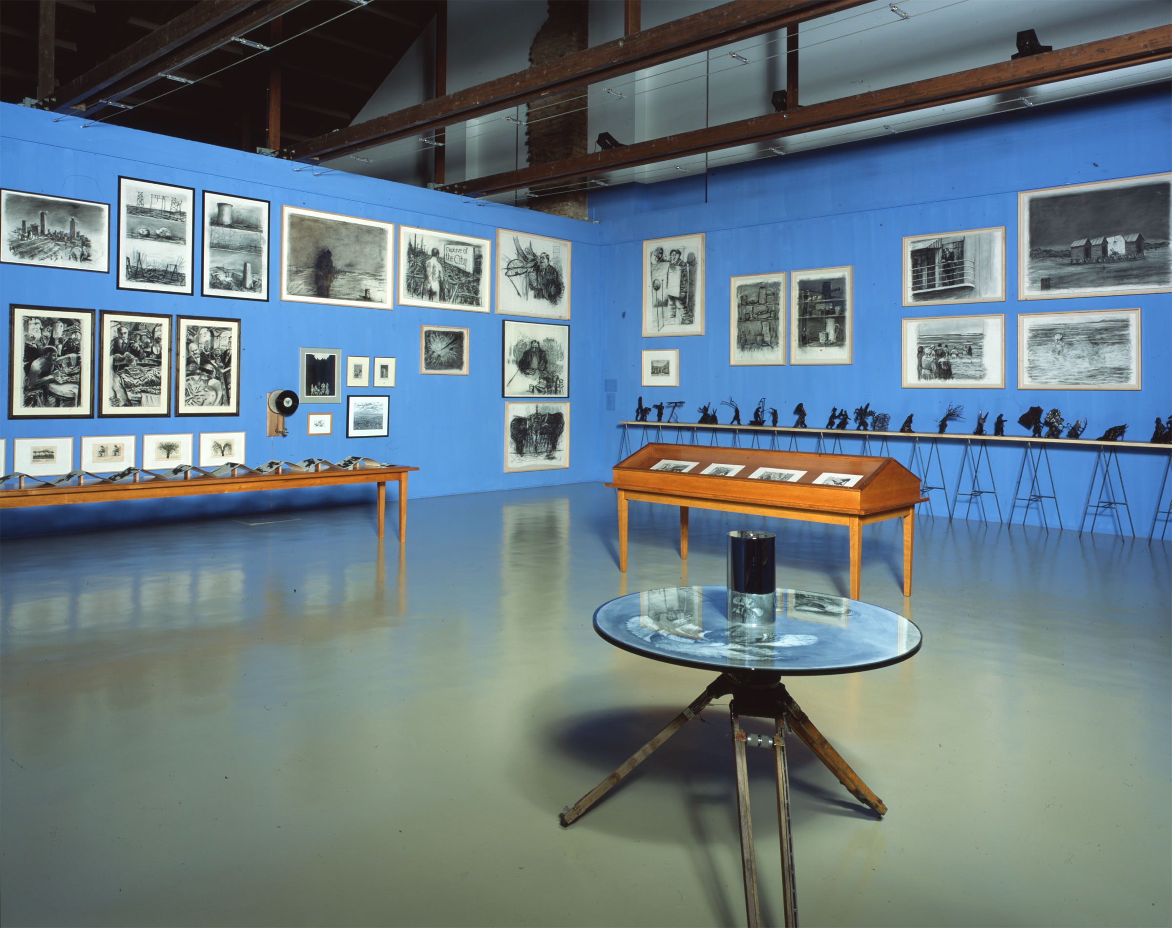 u0022William Kentridgeu0022, installation view